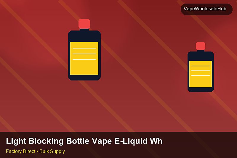 Light Blocking Bottle Vape E-Liquid Wholesale — Light Blocking Bottle Vape E-Liquid Wholesale: Sustainability | 2026 Edition photo 2